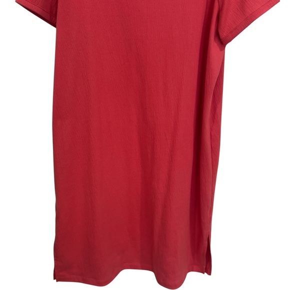 Jessica Simpson Pink Textured Midi Summer Spring Dress Women’s Size XL - Picture 4 of 12